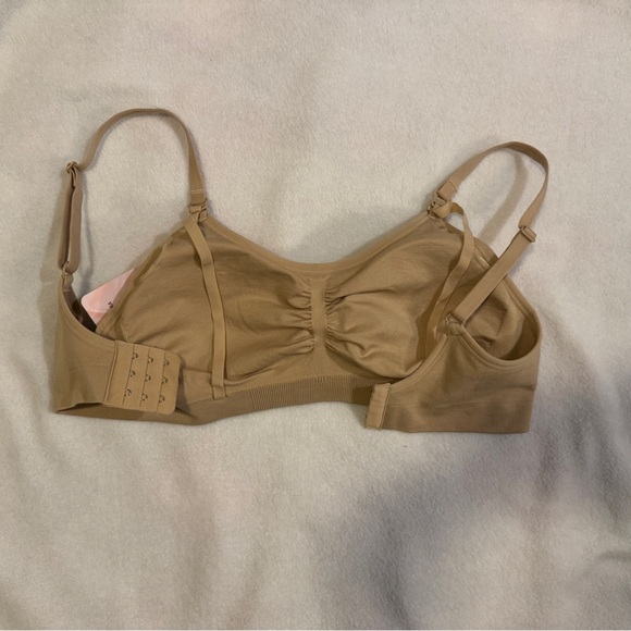 Under Control Seamless Tan Nursing Bra - Picture 6 of 6